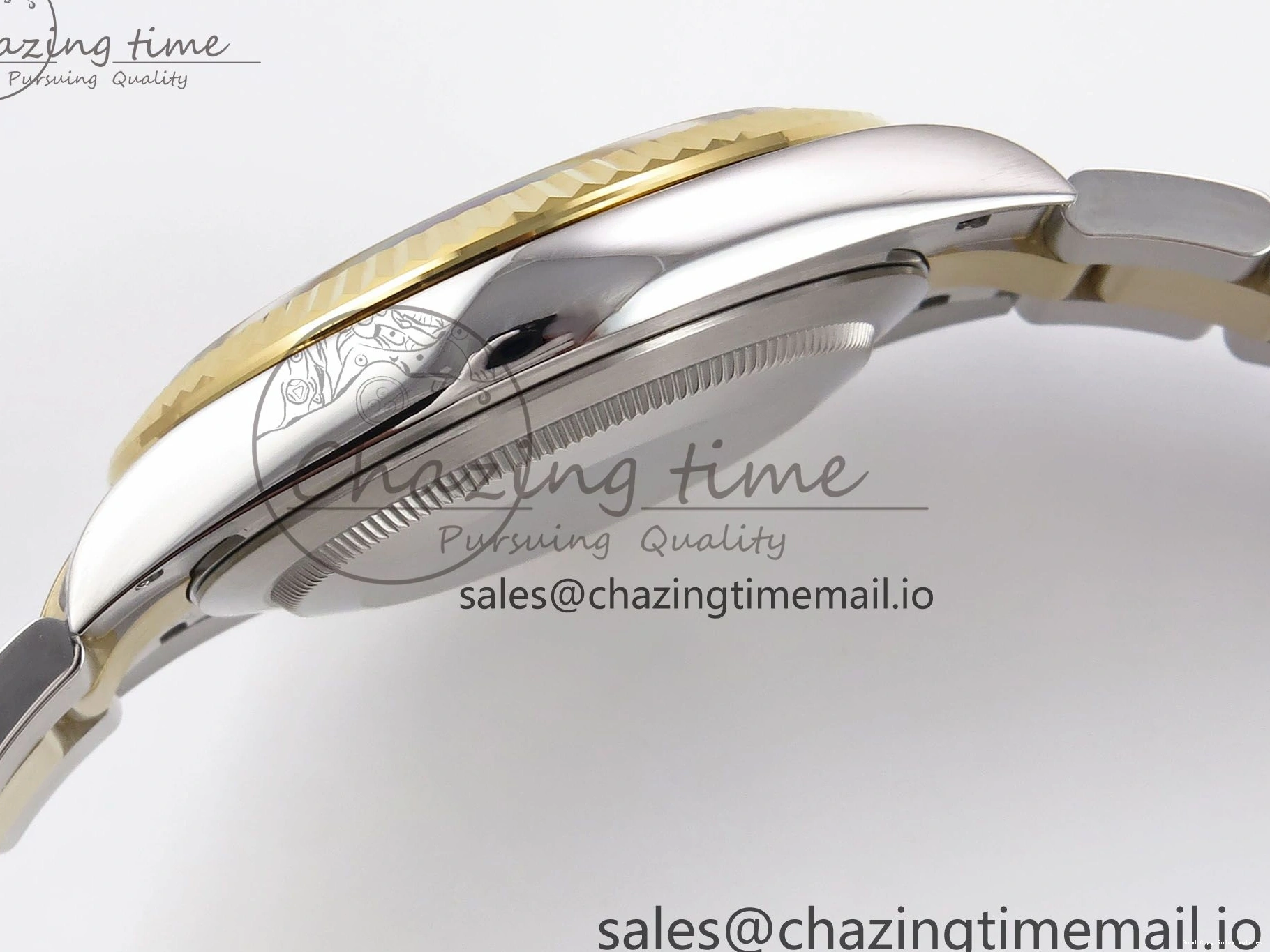 Best AAA Replica Sites MOP EWEF Best 126333 Unique Bracelet Oyster SS Dial Edition 970 DateJust on 41 YG White A 1228